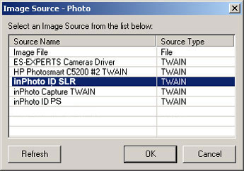 ID photo in inCard software